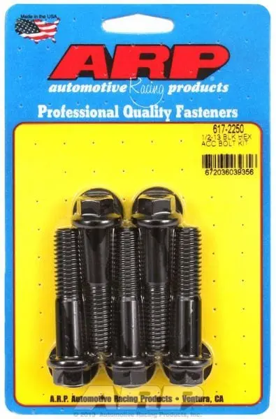 5-Piece Hex Bolt Set With Black Oxide Finish – Ar617-2250 1