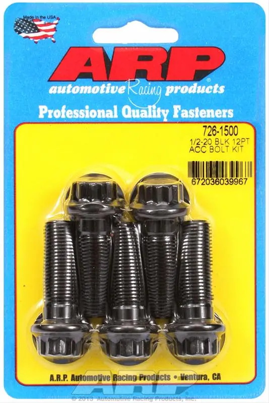 Arp Chromoly Steel Bolts – High-Strength Fasteners For Engine And Chassis Use (726-1500) 1