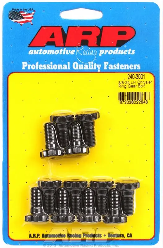 Arp 240-3001 Pro Series Ring Gear Fasteners 1