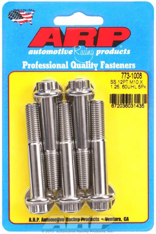 Arp Stainless Steel High-Strength Engine Bolts – 773-1008 1