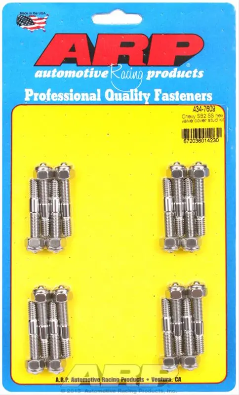 Arp Valve Cover Stud Kit – Stainless Steel, 434-7609 1