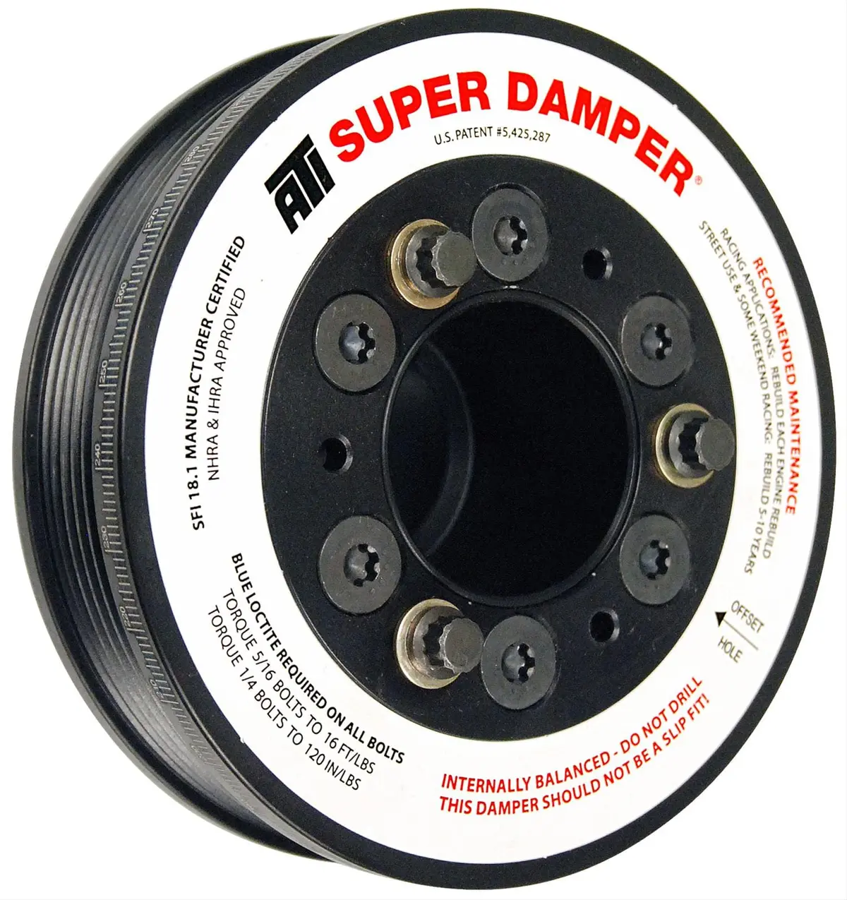 Ati Serpentine-Series Super Damper Harmonic Balancer – Model 918447 1