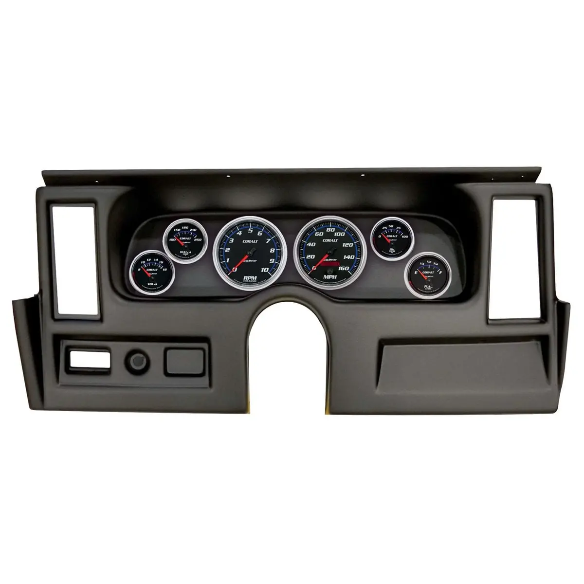 Autometer Cobalt Digital Instrument Cluster - 5-Gauge Layout, Programmable (2916-05) 1