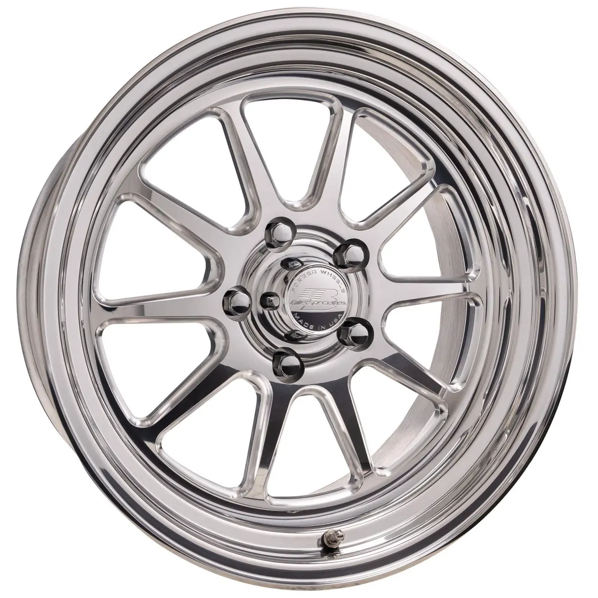 Billet Specialties Amc40 Malibu Custom Wheel – Polished 15X7 Inch (Amc40512) 1