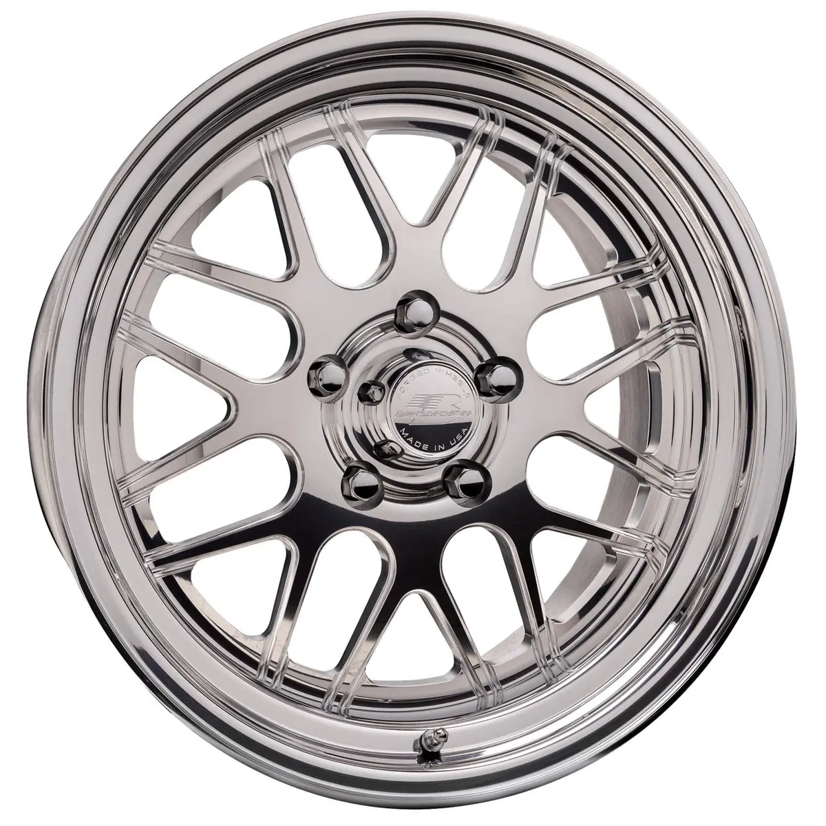 Billet Specialties Amc60 Turbo Polished Custom Wheels – 29" Diameter, 5-Lug Fitment 1