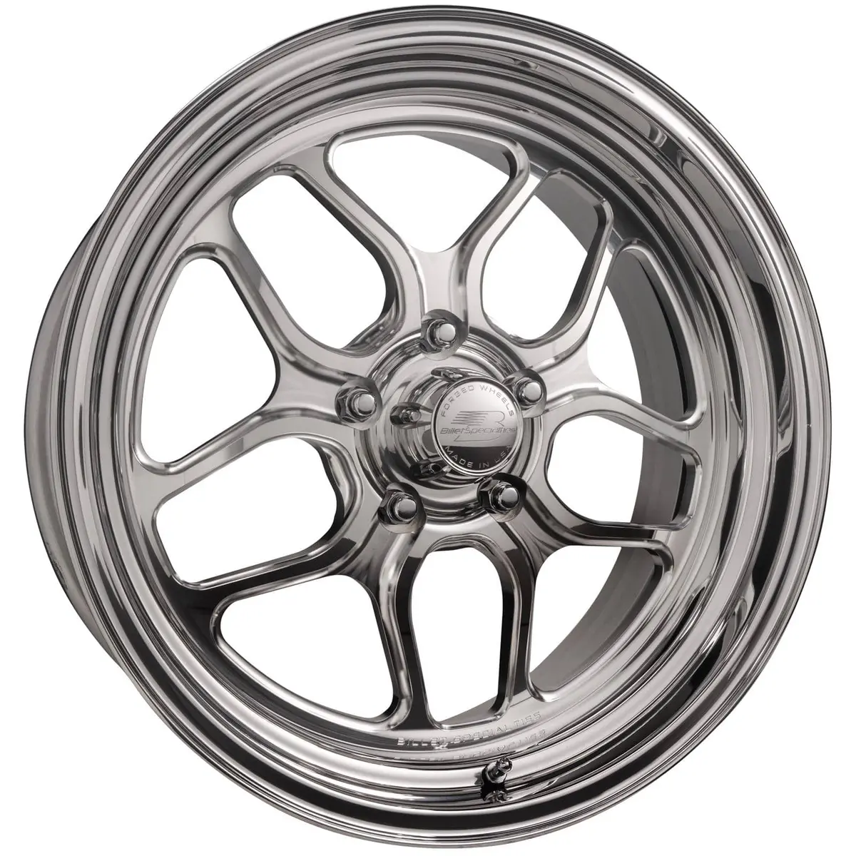 Billet Specialties Rs75811 Polished Aluminum Wheels – 17X8", 5X4.5" Offset 1