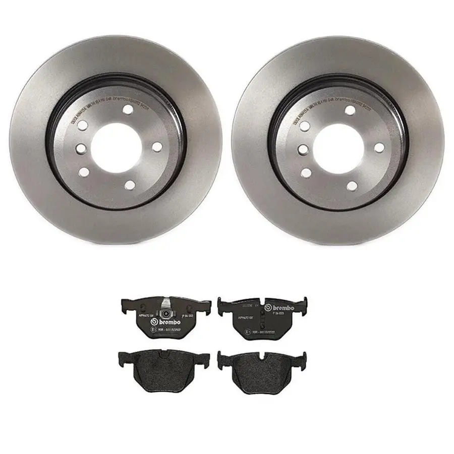 Brembo Complete Front Brake Kit – Disc Rotors & Ceramic Pads Kt04407 1