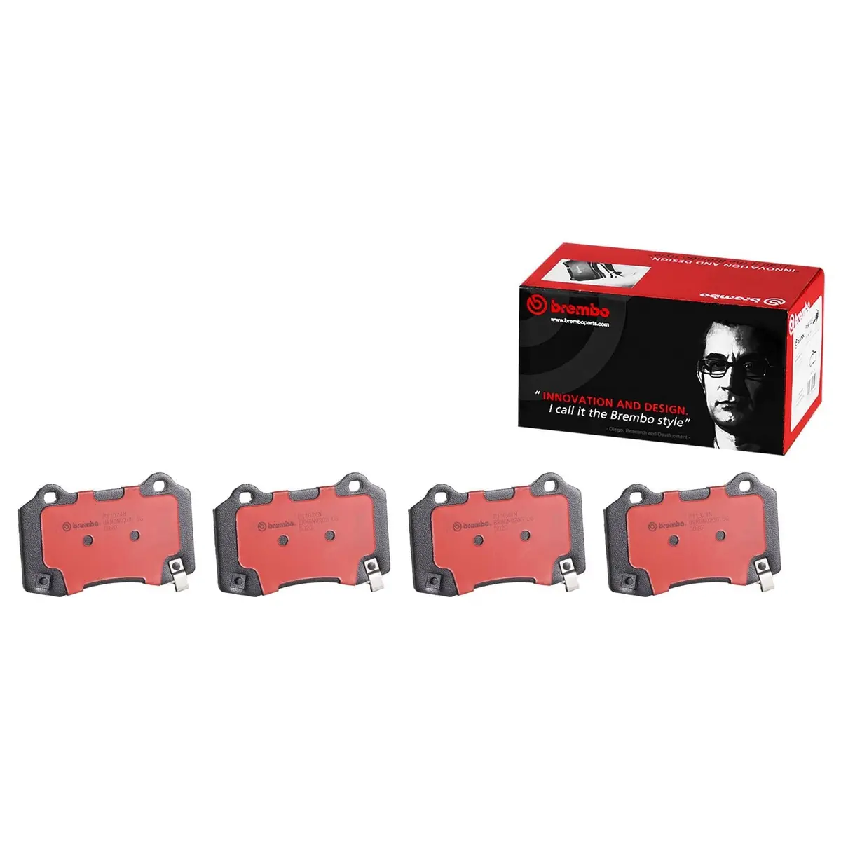 Brembo Low-Metallic Brake Pads – Quiet, Low-Dust Performance Friction Material 1