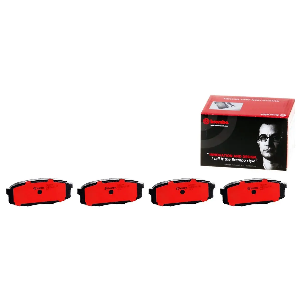 Brembo Nao Ceramic Brake Pads – P83098N 1