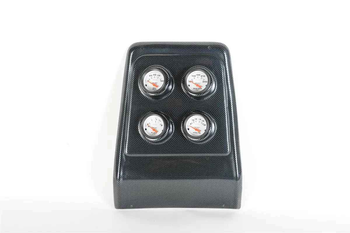 Classic Thunder Road 410670443 Custom Instrument Panel Featuring Autometer Gauges 1