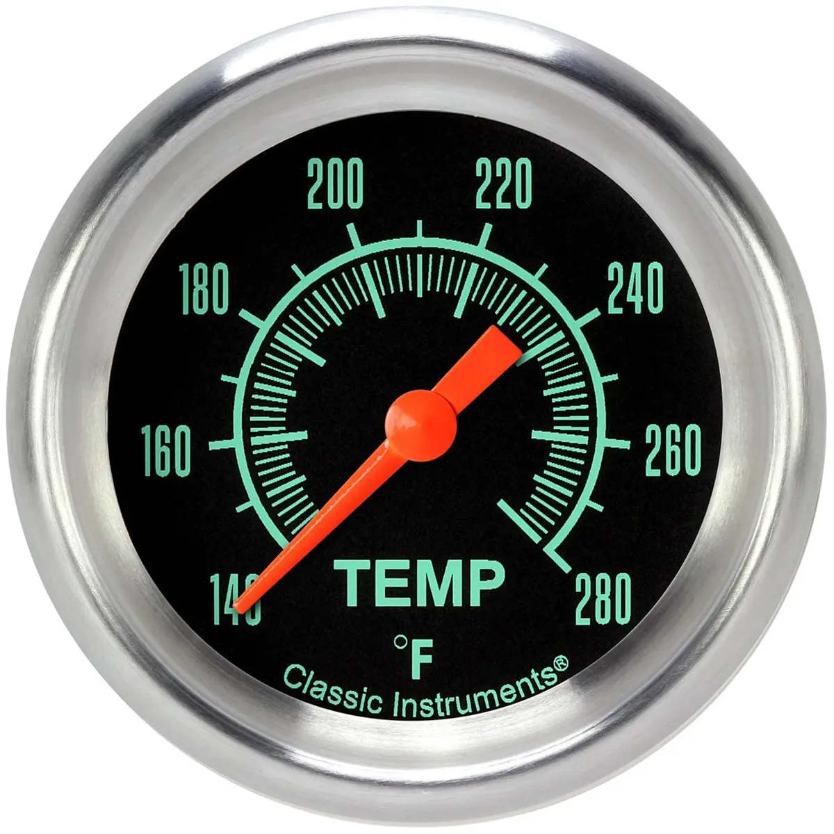 Classic Instruments G-Stock Series Speedometer - 3-3/8", Black Bezel, Analog (Gs326Apf-02) 1
