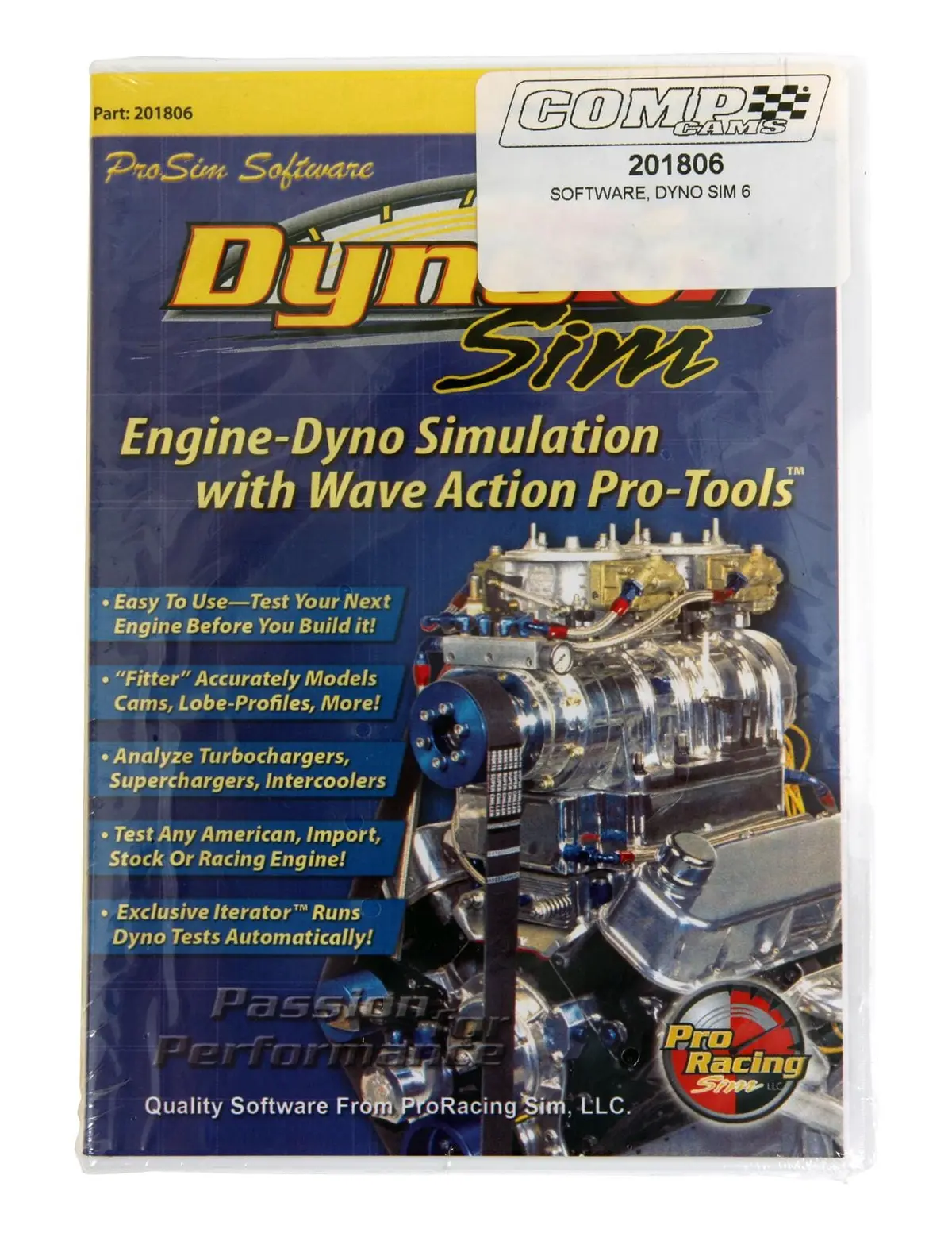 Comp Cams Dynosim6 Engine Simulation Software With Wave Action Pro Tools (201806) 1
