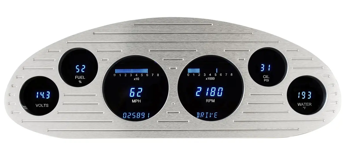 Dakota Digital Vfd3-33C-S-Z Direct-Fit Vehicle Gauge Kit 1
