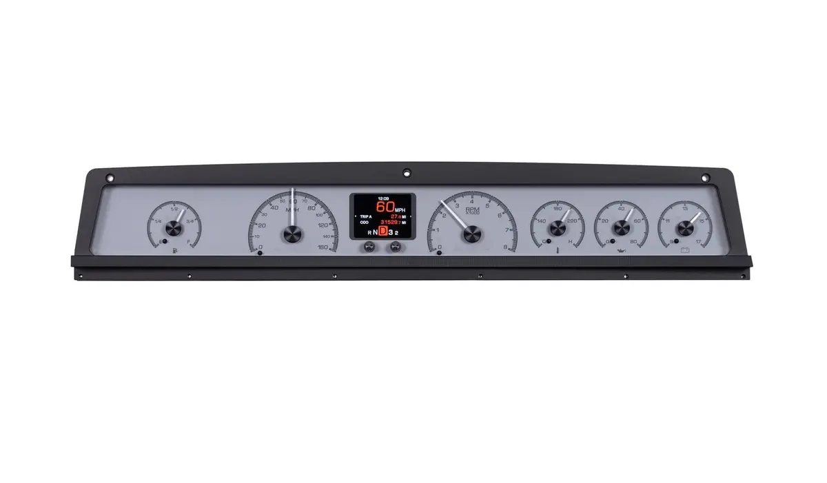 Dakota Digital Hdx-71C-Cap-S Analog Gauge System – Direct-Fit Dashboard Kit 1