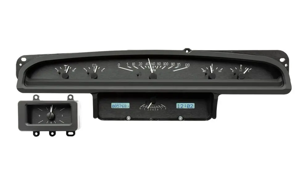 Dakota Digital Vhx-70F-Tor-K-W Torque Converter Digital Gauge Cluster 1