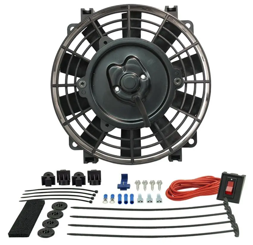 Derale Tornado Electric Cooling Fan – High-Cfm Universal Fit (16508) 1