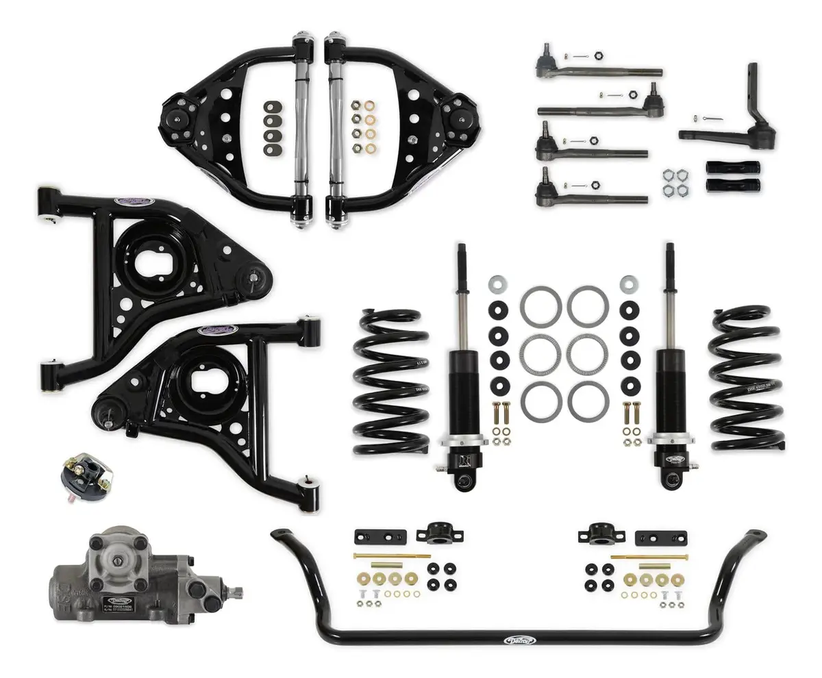 Detroit Speed 031364Ds Front Suspension Handling Package – Three-Tier Kit For Improved Steering Response And Cornering Grip 1