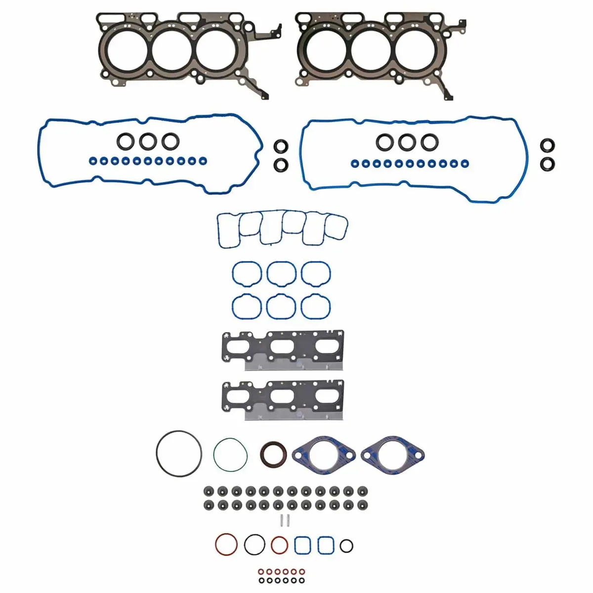 Fel-Pro Hs 26487 Pt-2 Premium Engine Gasket Set 1