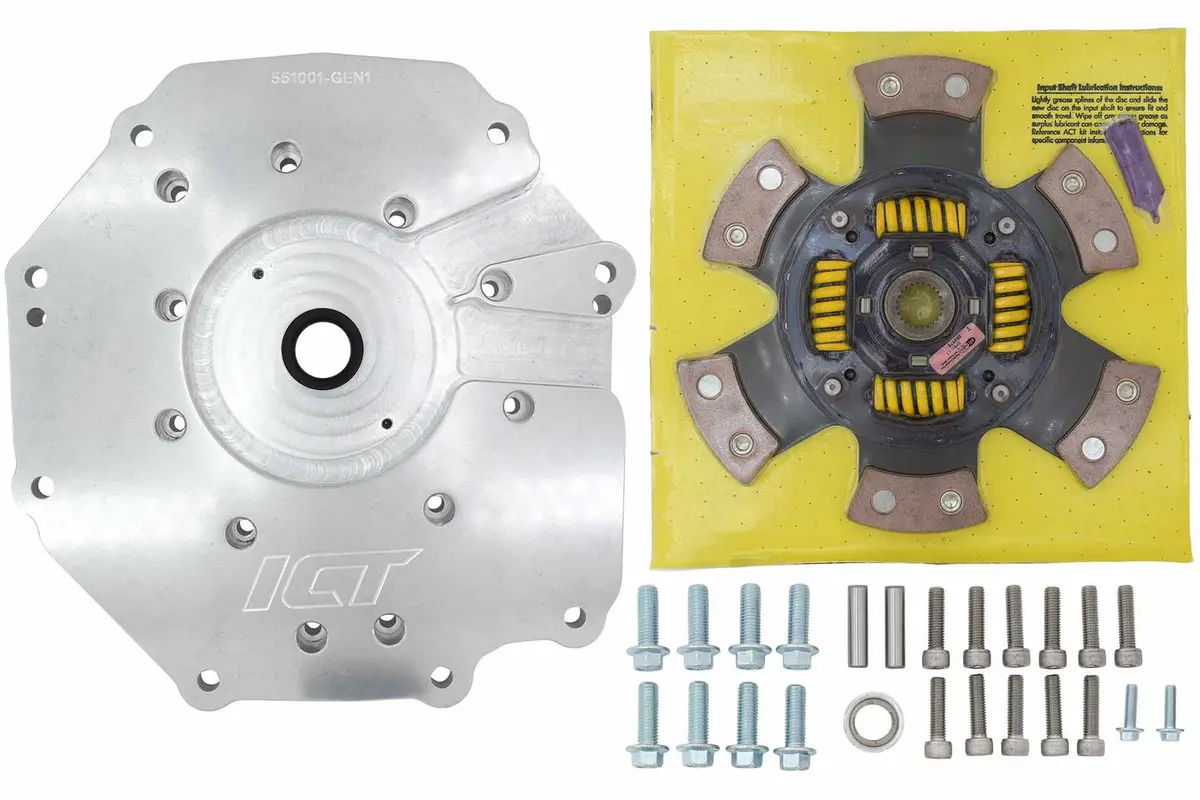 Ict Billet 551001-Gen1 Bellhousing Adapter Plate Kit 1
