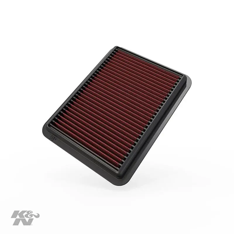 K&N Reusable High-Flow Air Filter – Washable, Lifetime Warranty, Model 33-5038 1