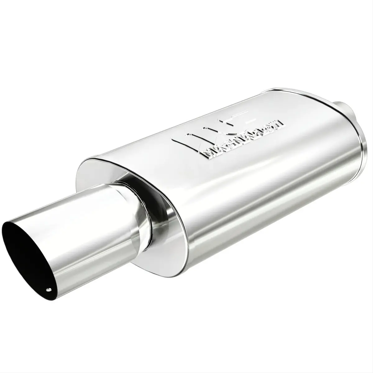 Magnaflow 14827 Street Series Muffler & Tip Combo – Mirror-Finish Stainless Exhaust 1