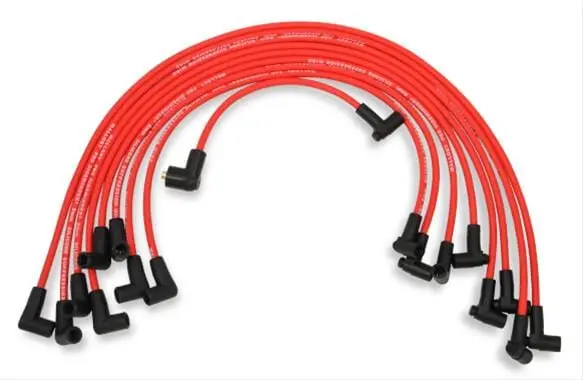 Mallory Pro Wire 600 Spark Plug Wire Kit – Low-Resistance Design 1