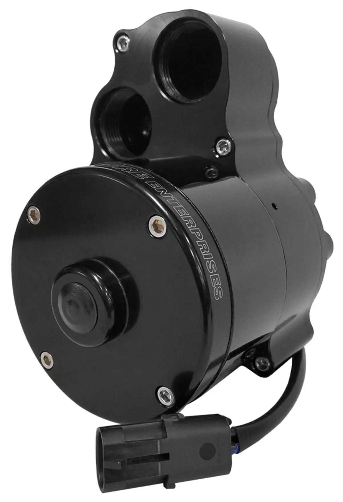 Remote-Mount Electric Water Pump – Dual Outlet (1-In, 2-Out), Matte Black (Mzwp337S) 1