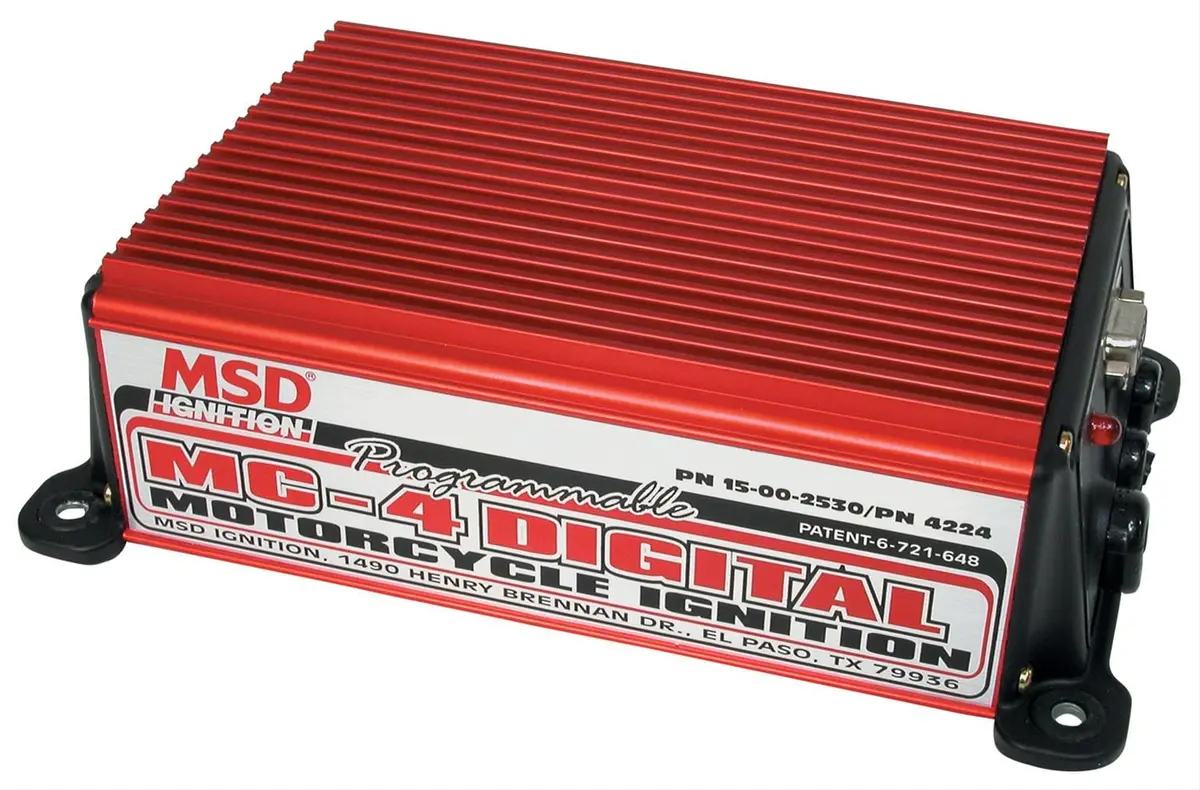 Msd 4224 Mc-4 Programmable Ignition Control – 4-Channel Digital Timing Module 1