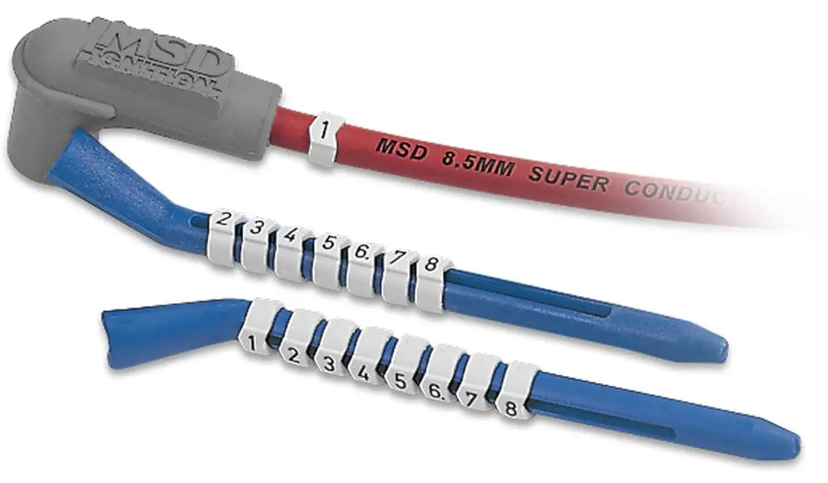 Msd 3414 Cylinder Identification Markers For Ignition Leads 1