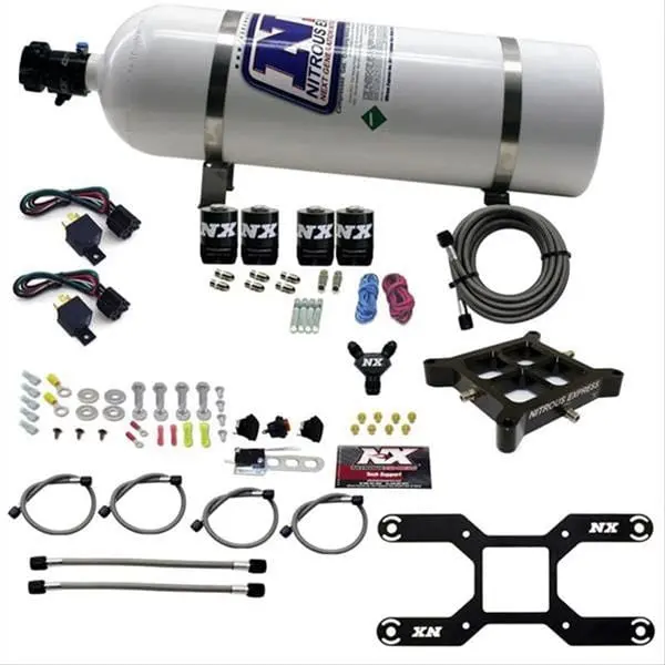 Nitrous Express Nx 66042-15 Billet Crossbar Nitrous Plate System 1