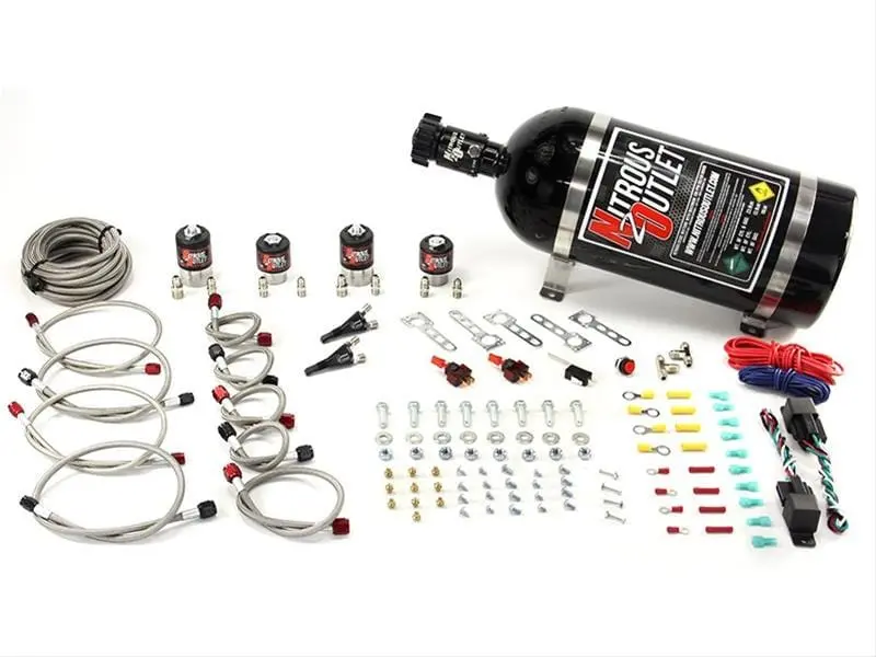 Nitrous Outlet Efi Dual-Stage Single-Nozzle Nitrous System 1