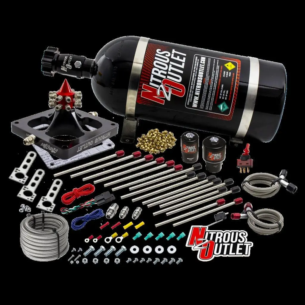 Nitrous Outlet Wet Nitrous Oxide System – Universal Tuning Kit (00-459002) 1