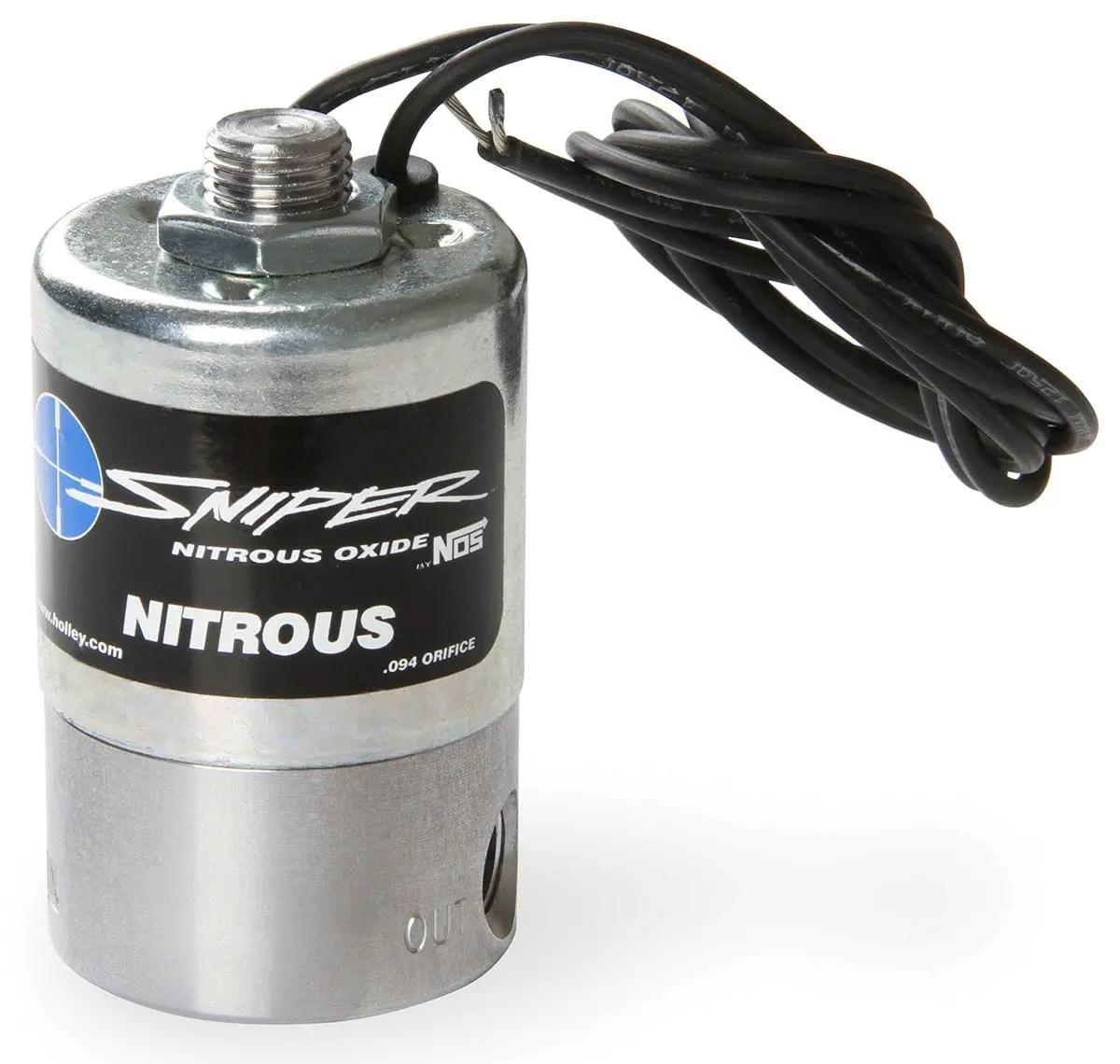 Sniper Nos18018 High-Flow Nitrous Solenoid – 1/4" Npt, 12V Dc 1