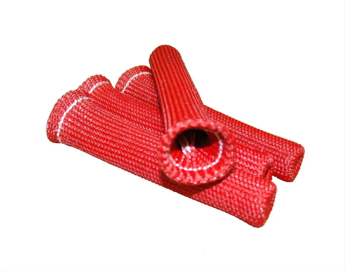Thermo-Tec 14261 Heat-Shielded Plug Wire Sleeves – Flexible 9Mm Insulation, Black 1