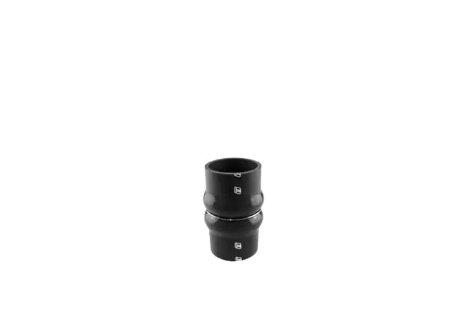 Double Hump 2.5-Inch Black Reinforced Radiator Hose 1
