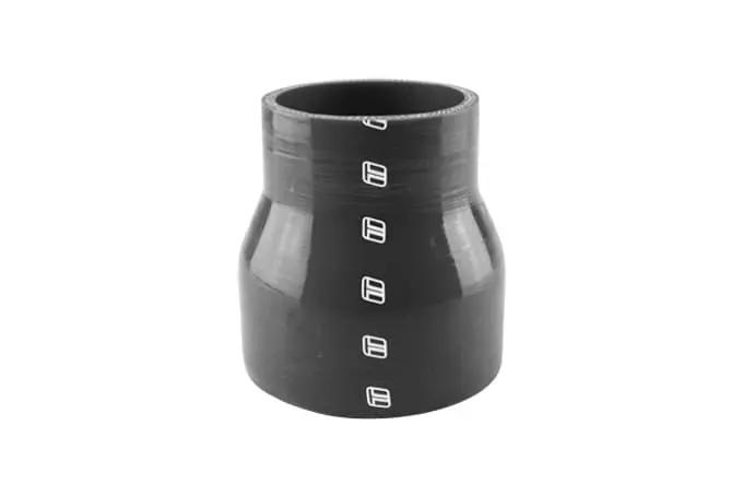 Black Hose Reducer – 3.00 To 4.00 Inch Diameter Transition Fitting 1