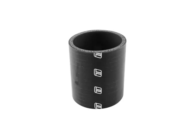 Black Straight Hose – 2.25" Diameter × 75Mm Length 1