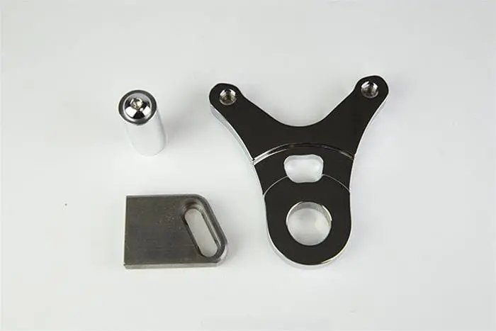 Wilwood Gp310 Motorcycle Caliper Mounting Brackets - Cnc Billet Aluminum (250-10177-P) 1