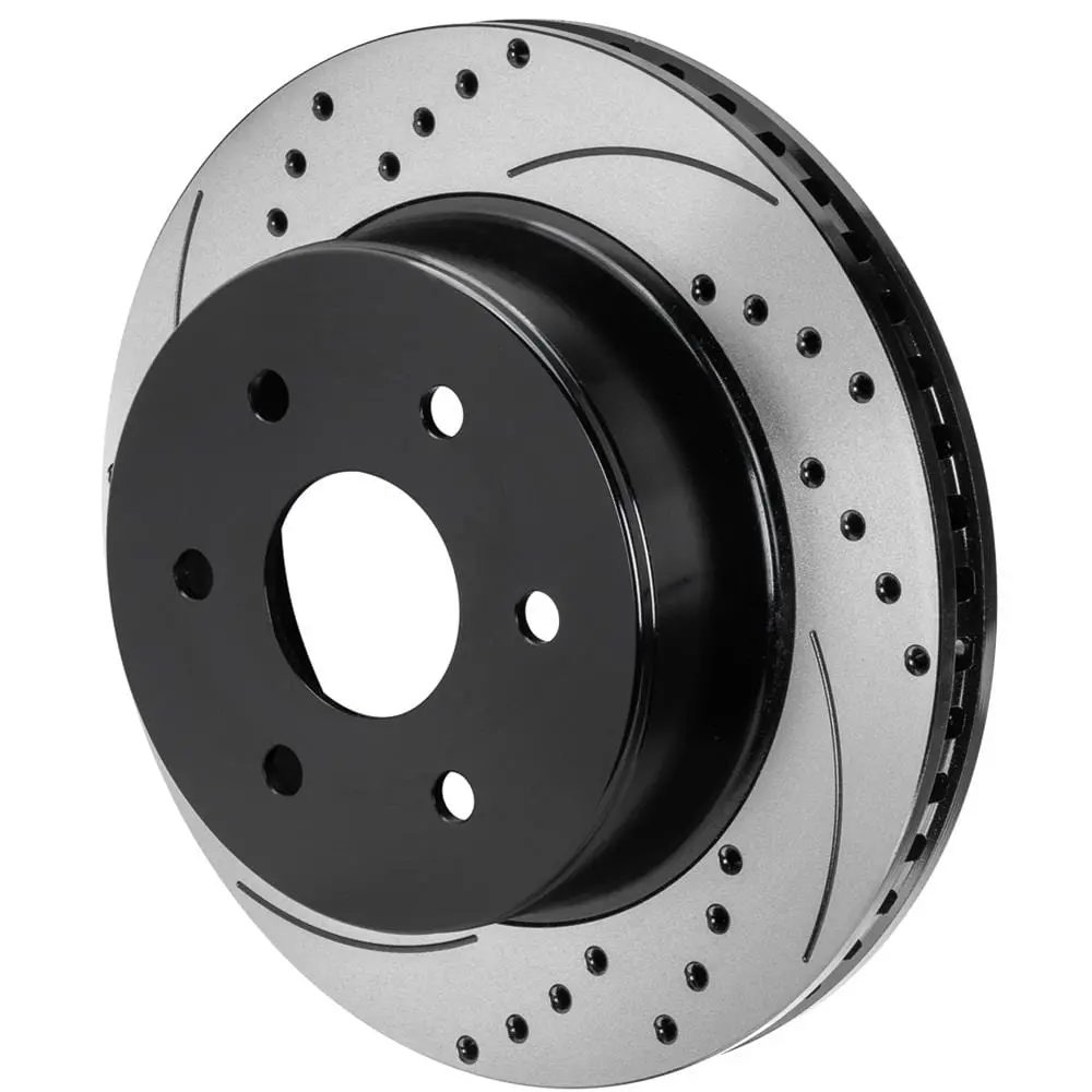 Wilwood Srp Drilled & Slotted Performance Brake Rotors – 160-16195-Bk 1